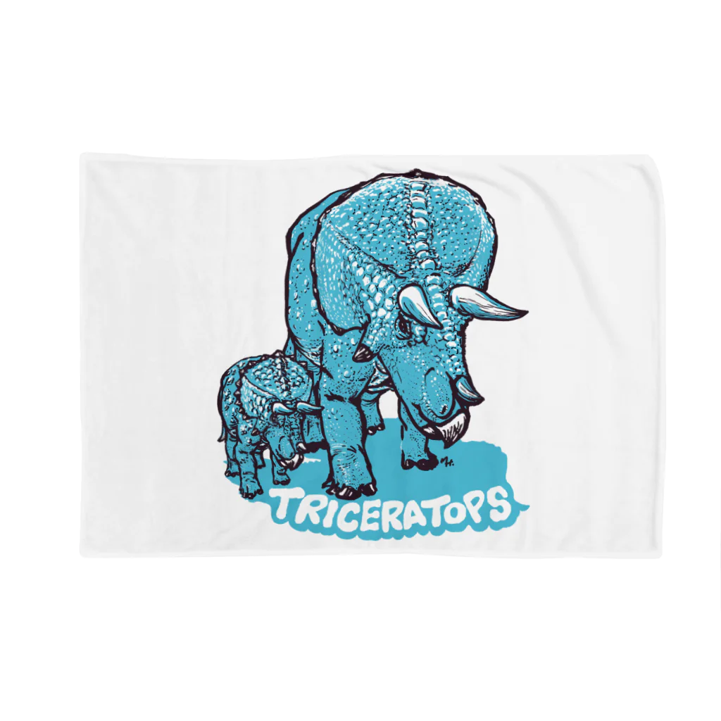 segasworksのTRICERATOPS（成体と幼体） Blanket