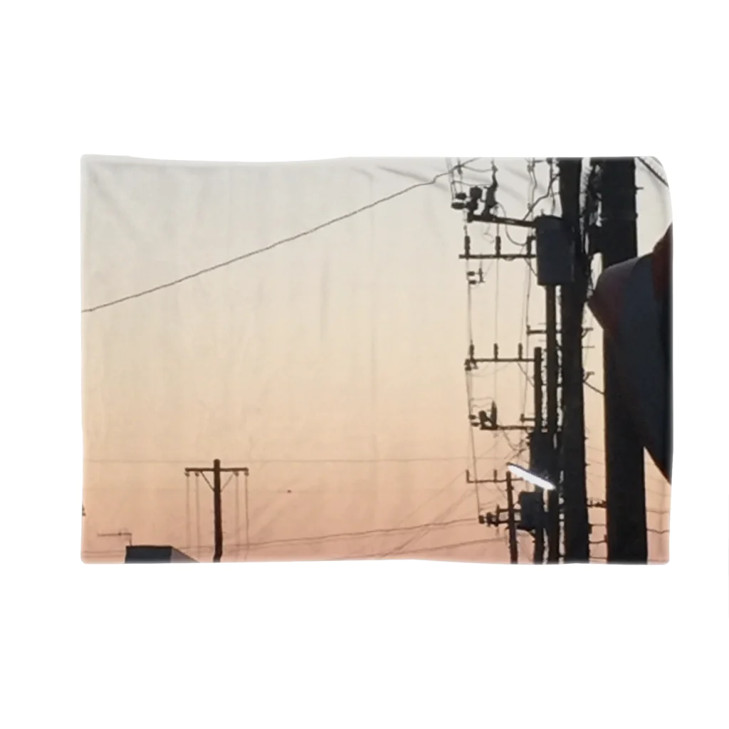 625626の淡い夕焼け Blanket