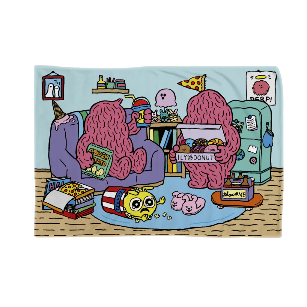 HUI-Studio.のMONSTER ROOM Blanket