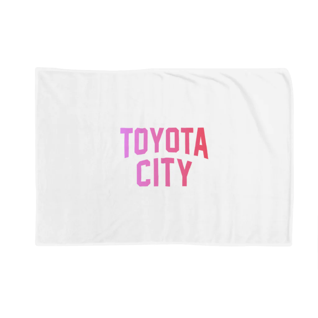 JIMOTO Wear Local Japanの豊田市 TOYOTA CITY ブランケット