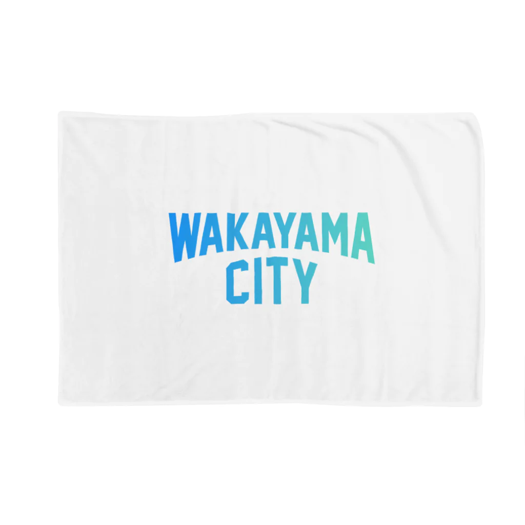 JIMOTOE Wear Local Japanの 和歌山市 WAKAYAMA CITY Blanket