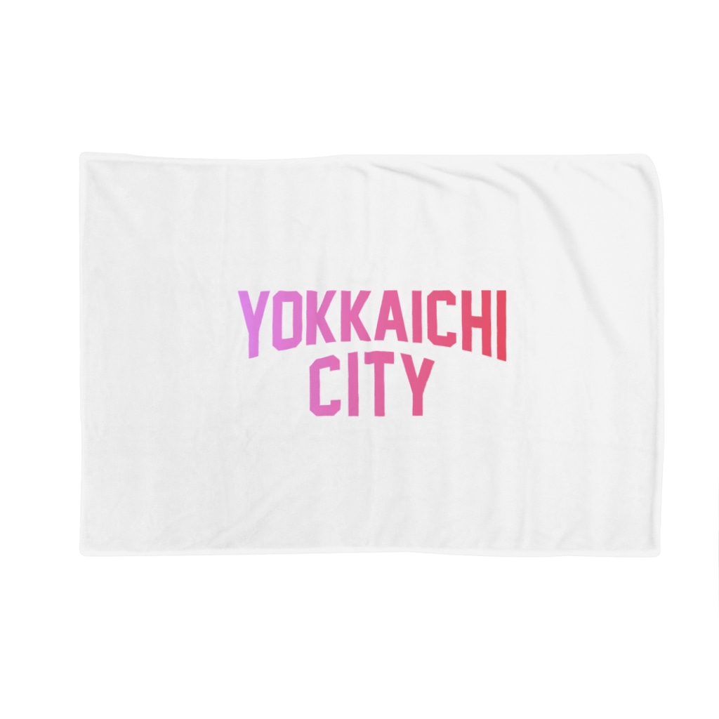 JIMOTO Wear Local Japanの四日市 YOKKAICHI CITY Blanket