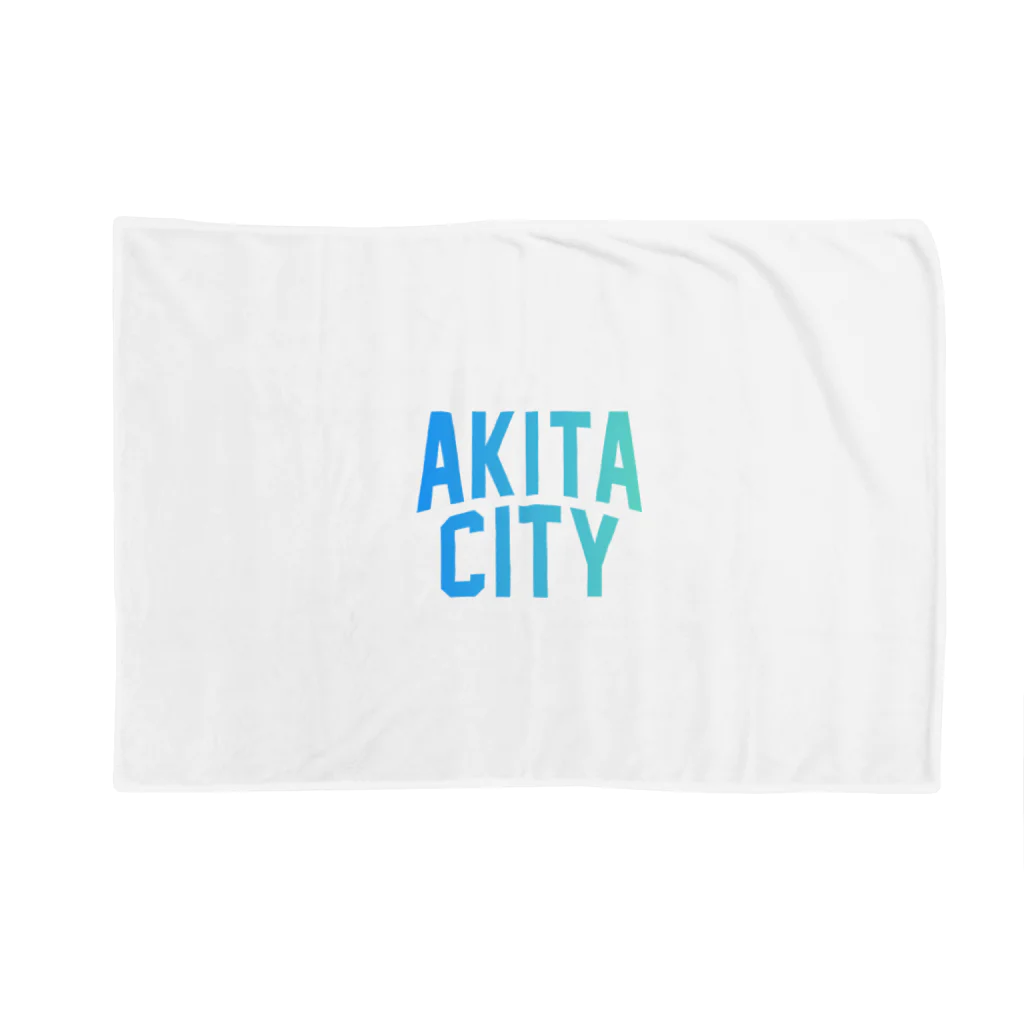 JIMOTOE Wear Local Japanの秋田市 AKITA CITY Blanket