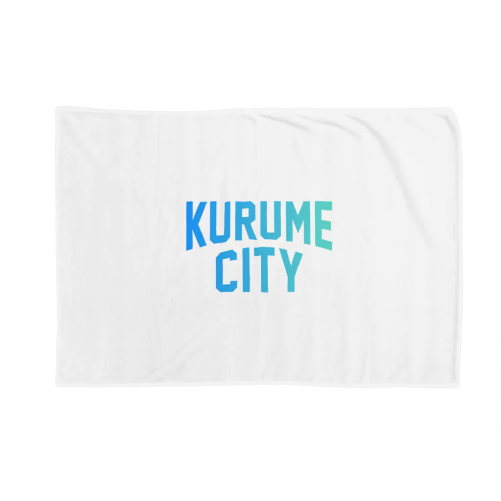 JIMOTO Wear Local Japanの久留米市 KURUME CITY ブランケット