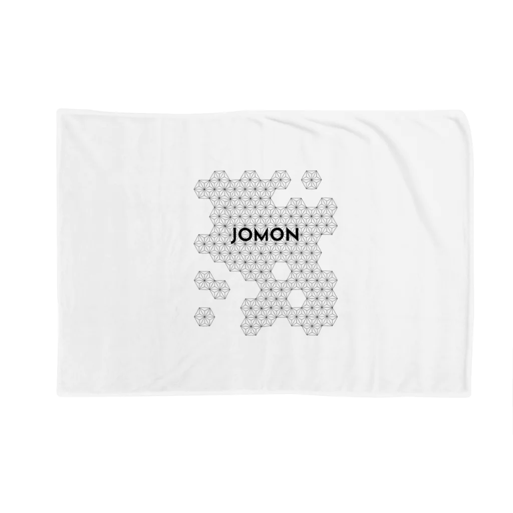 JOMONのJOMON ASANOHA PATTERN ブランケット