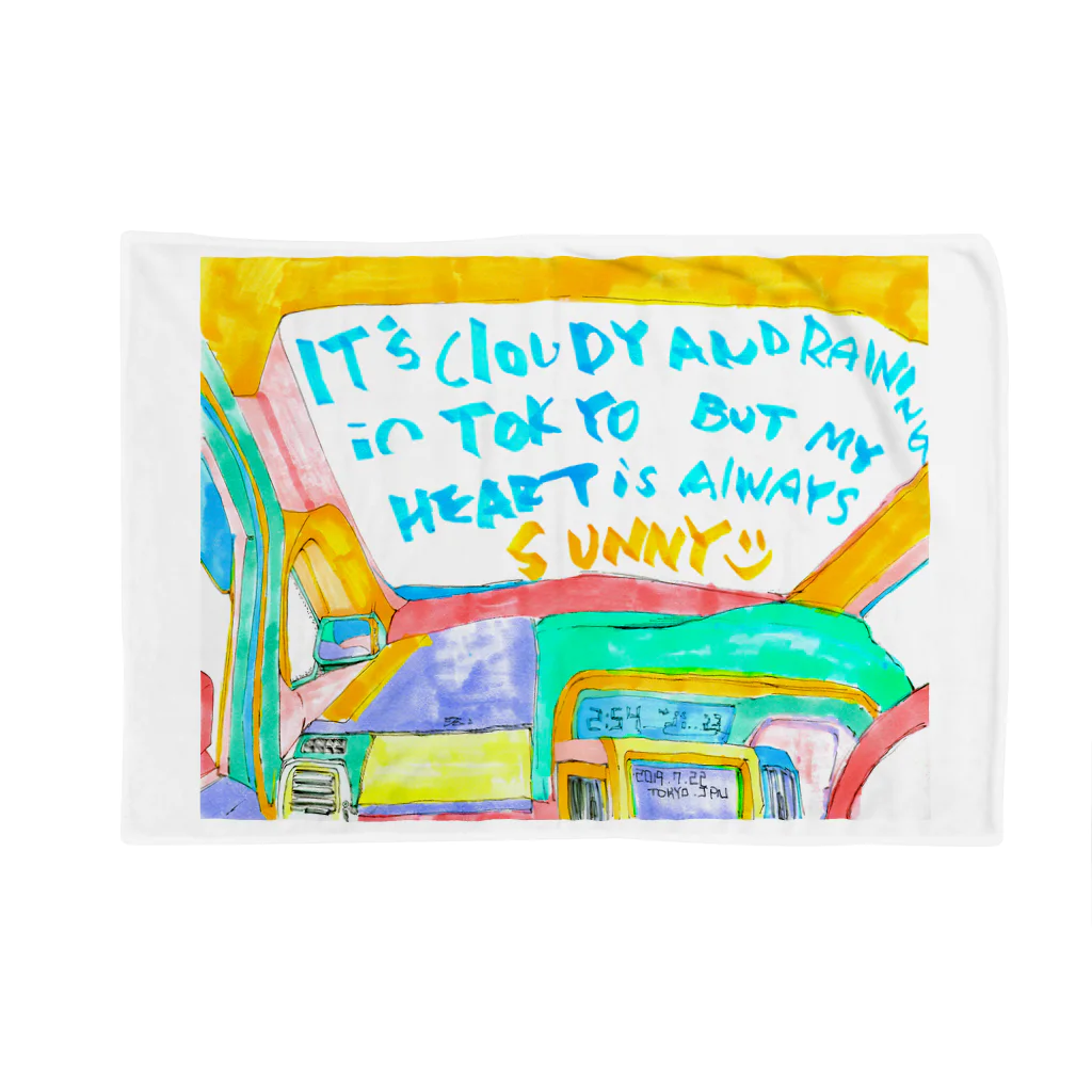 TAMEPANDA presents L♡BSTeRRRのIt’s cloudy and raining in Tokyo But my HEART is always SUNNY:)  お出かけセット♪ Blanket