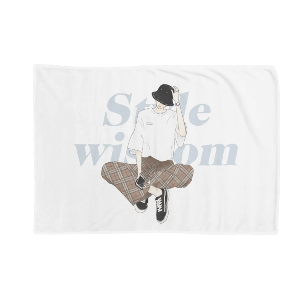 くろーばーのstyle wisdom Blanket