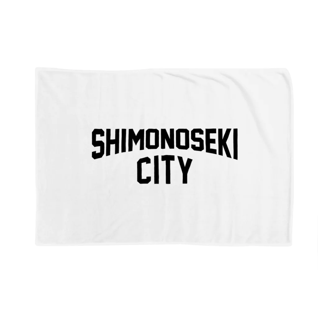 JIMOTO Wear Local Japanの下関市 SHIMONOSEKI CITY Blanket