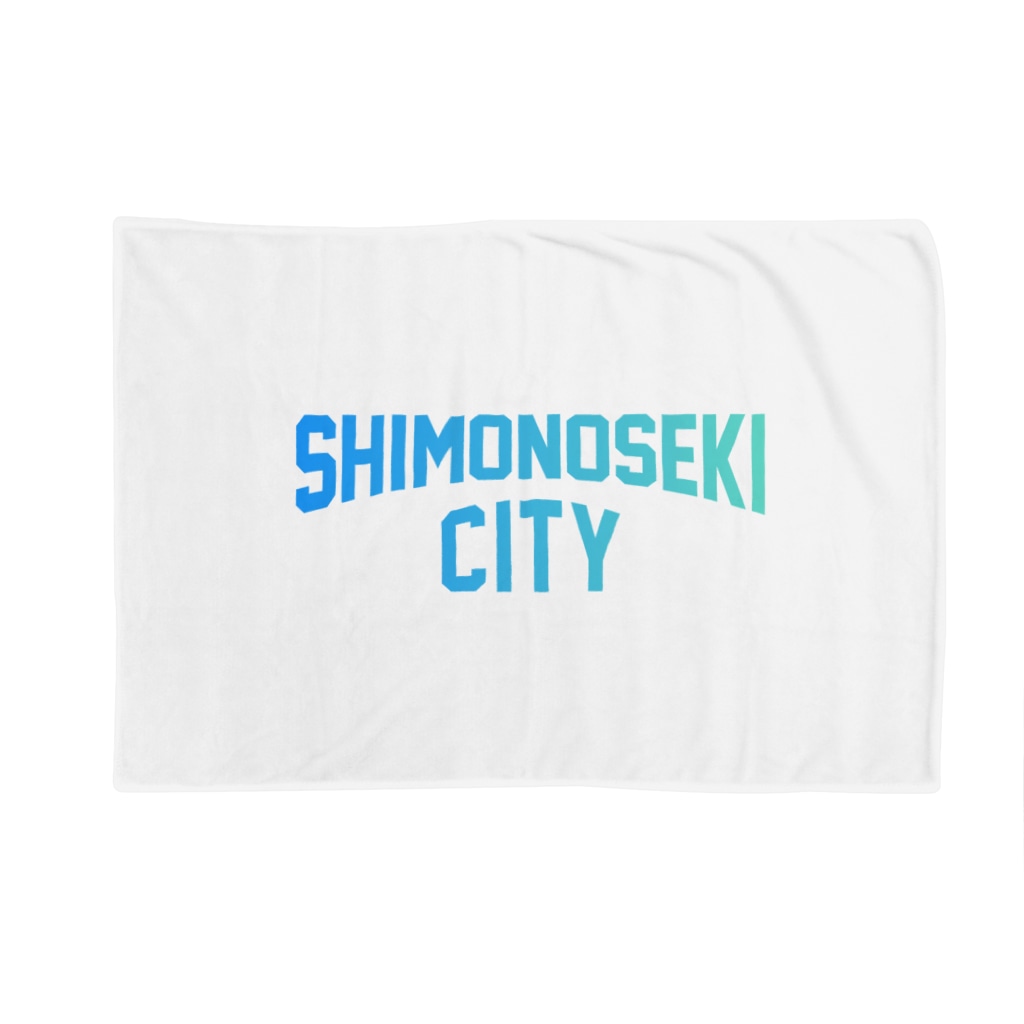 JIMOTO Wear Local Japanの下関市 SHIMONOSEKI CITY Blanket