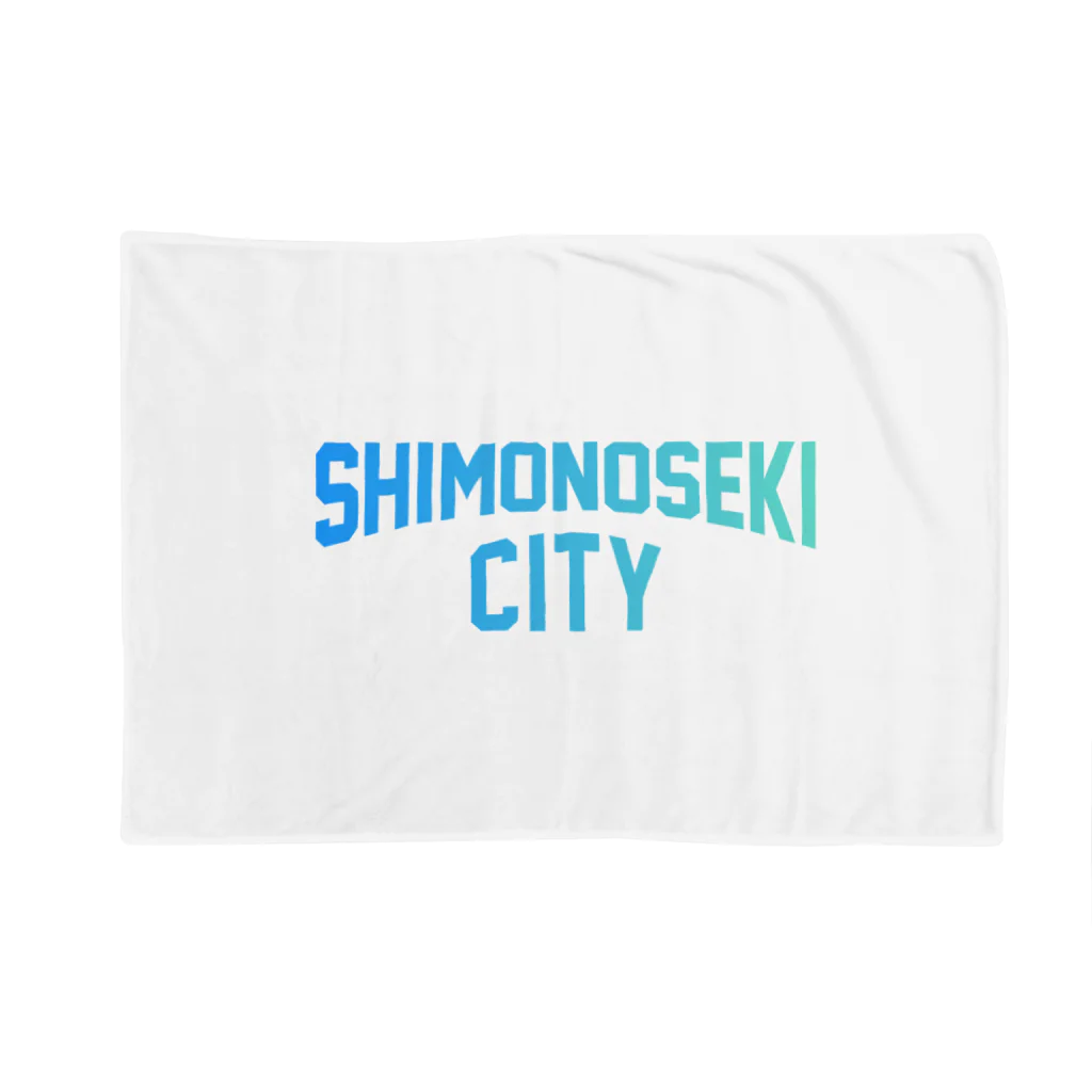 JIMOTO Wear Local Japanの下関市 SHIMONOSEKI CITY Blanket