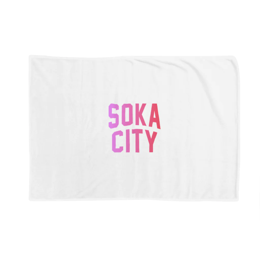 JIMOTO Wear Local Japanの草加市 SOKA CITY ブランケット