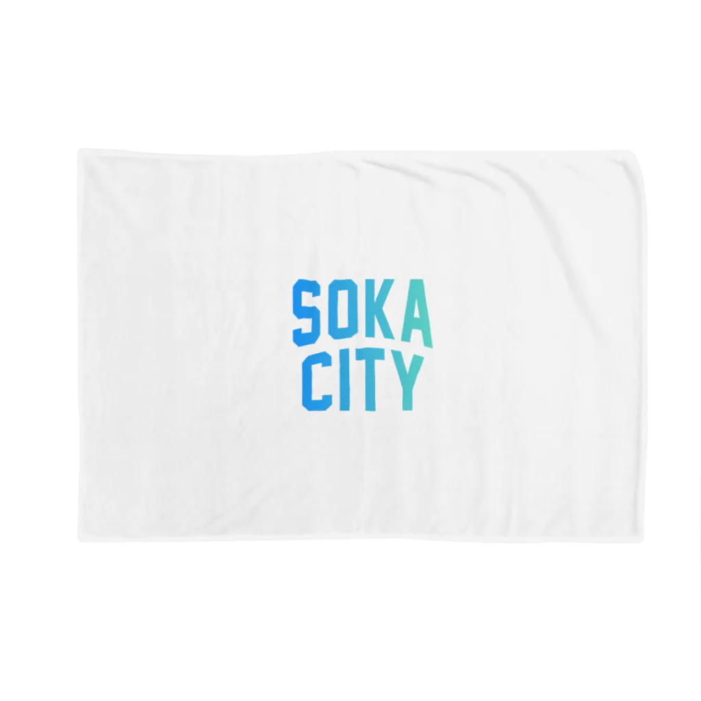 JIMOTO Wear Local Japanの草加市 SOKA CITY ブランケット