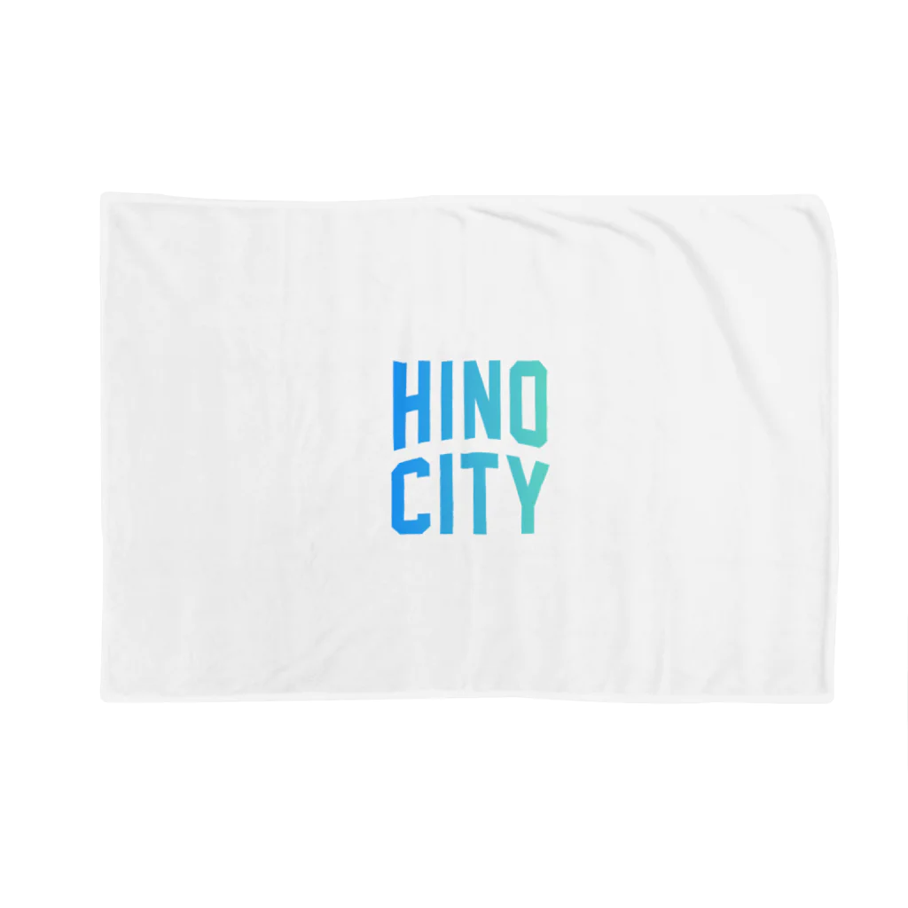 JIMOTO Wear Local Japanの日野市 HINO CITY ブランケット