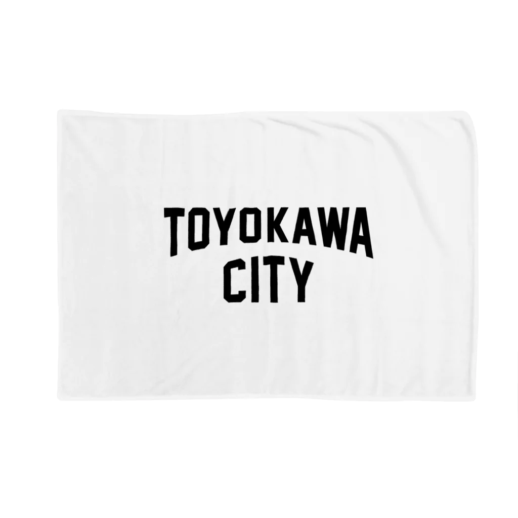 JIMOTOE Wear Local Japanの豊川市 TOYOKAWA CITY Blanket