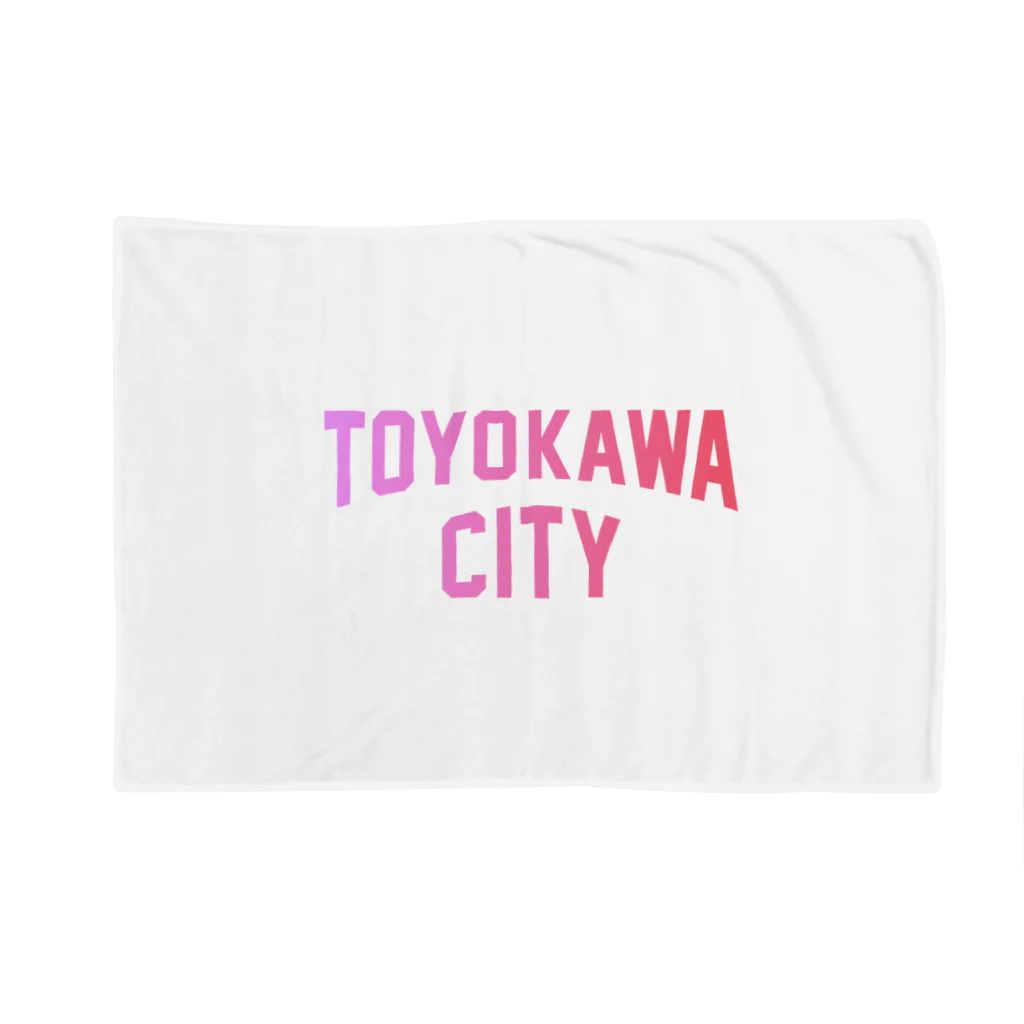JIMOTOE Wear Local Japanの豊川市 TOYOKAWA CITY Blanket