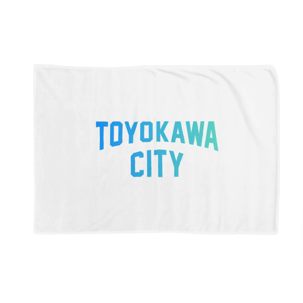 JIMOTOE Wear Local Japanの豊川市 TOYOKAWA CITY Blanket