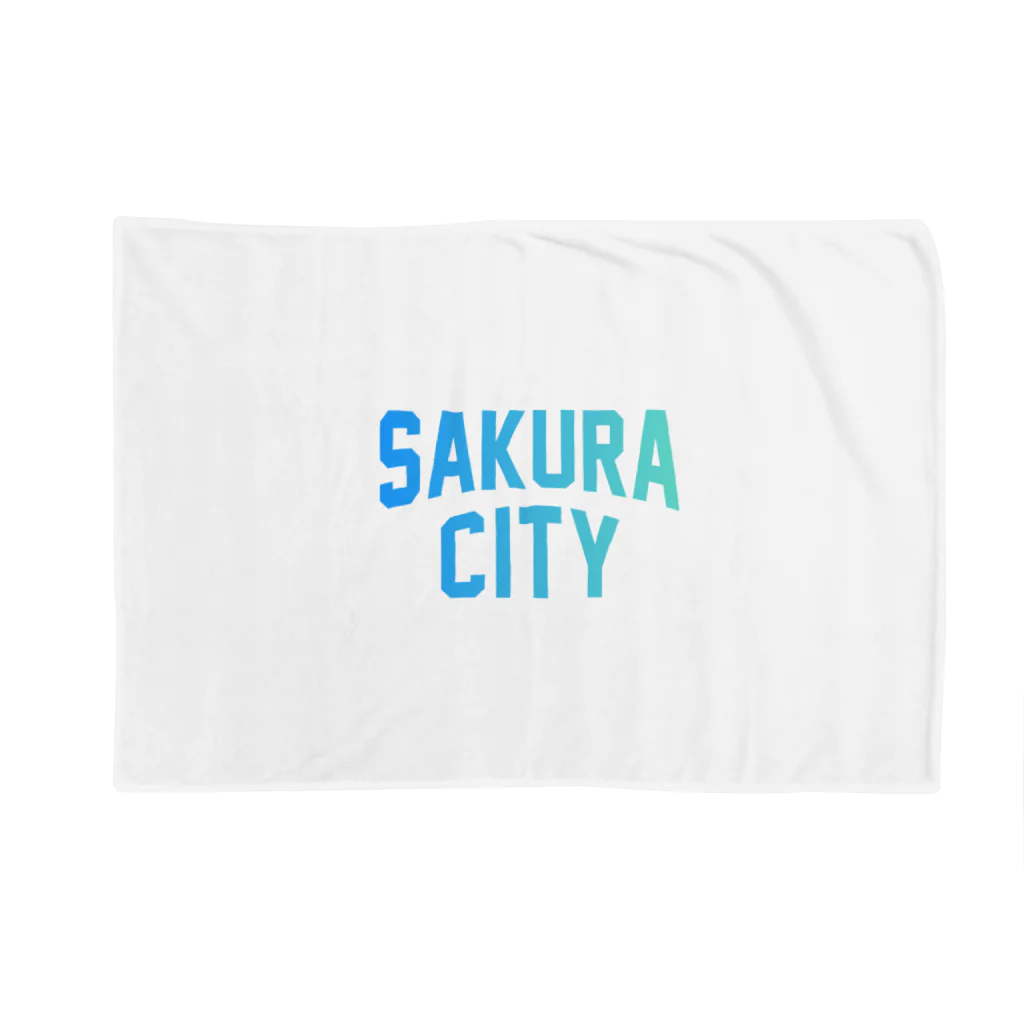 JIMOTO Wear Local Japanの佐倉市 SAKURA CITY ブランケット