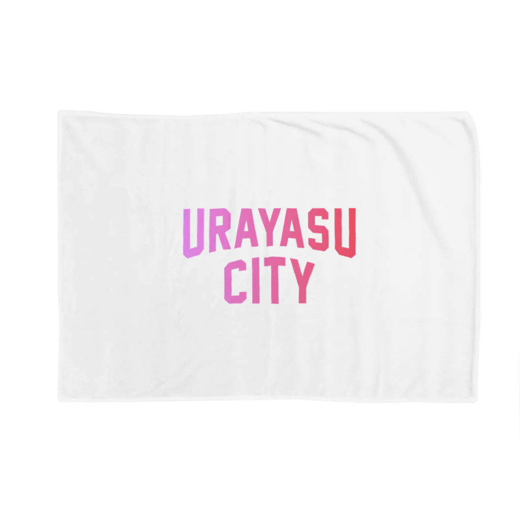 JIMOTO Wear Local Japanの浦安市 URAYASU CITY ブランケット