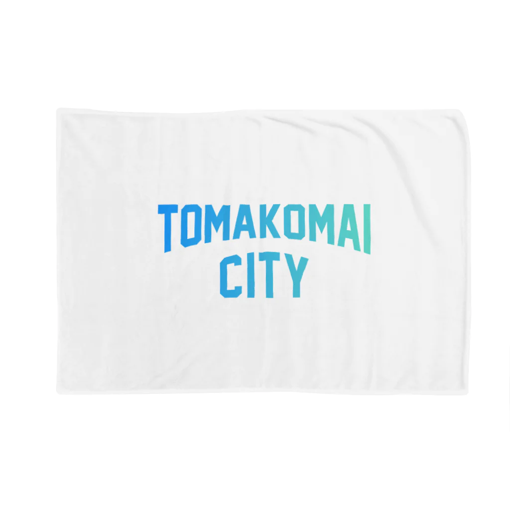 JIMOTO Wear Local Japanの苫小牧市 TOMAKOMAI CITY ブランケット