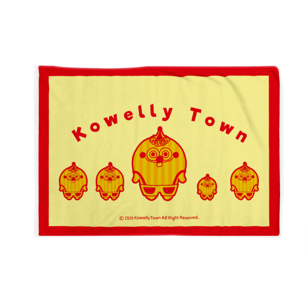 ☆KowellyTown☆のKT MONSTERS Pippi-kun ブランケット