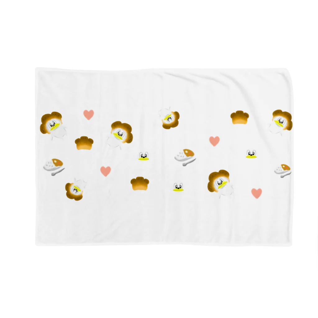 カレー脳のアイラブカレーとカレー脳 Blanket