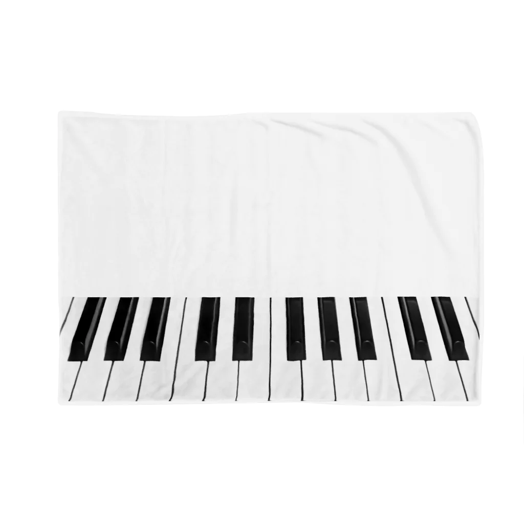 graclaのピアノ鍵盤　シンプル Blanket