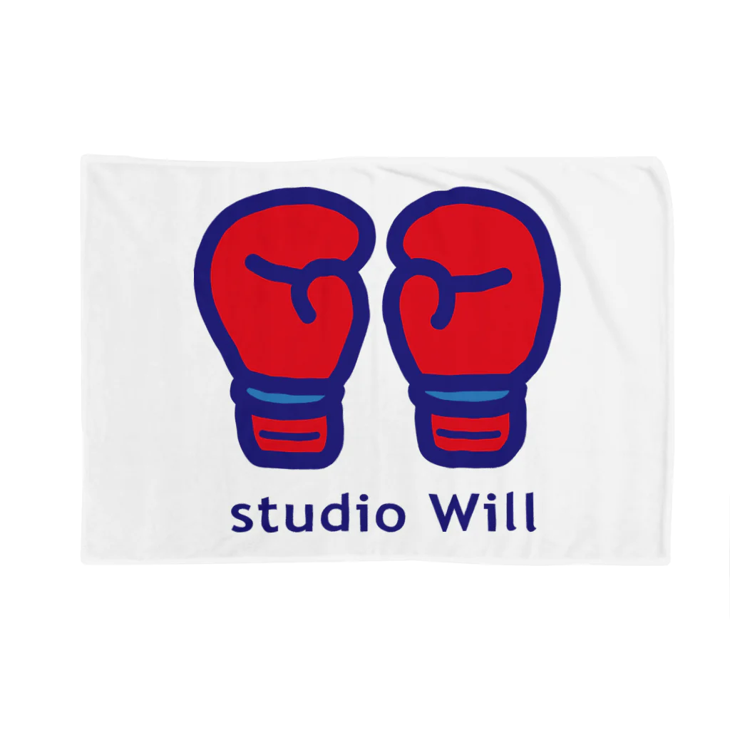 総合格闘技・フィットネス studio Willのstudio Will×INGRID オリジナルブランケット ブランケット