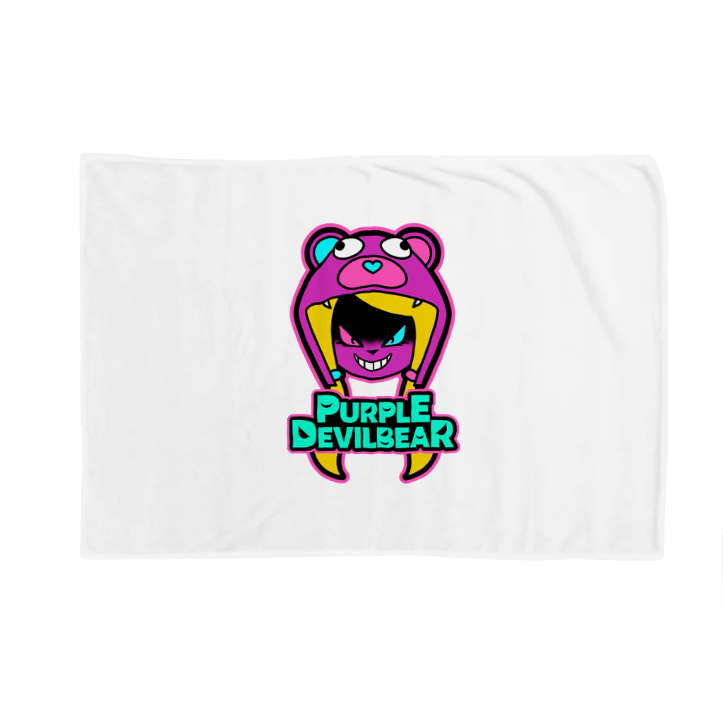 SPC SHOP!!!!!のPurpleDevilBear Blanket