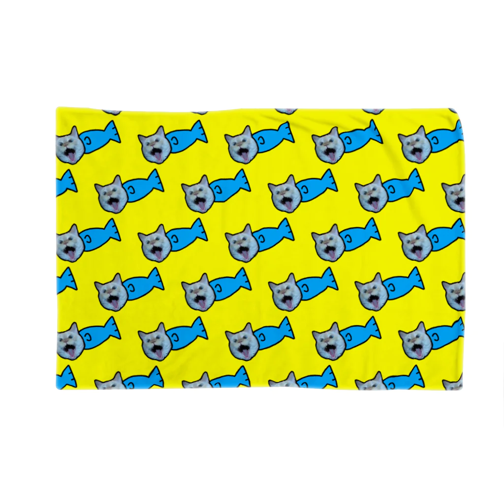 じゅりあんぐ！の概念の大喧嘩🐱🐟💛💙 Blanket