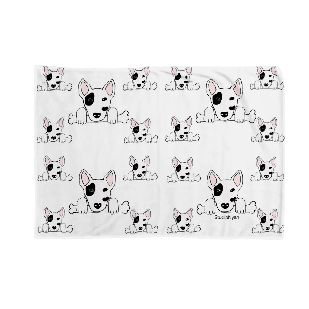 erumaのLove Bullterrier Blanket