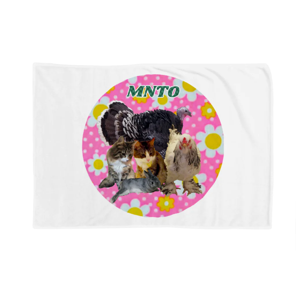 mnto雑貨洋品店のmntoつくね仲間入りver Blanket