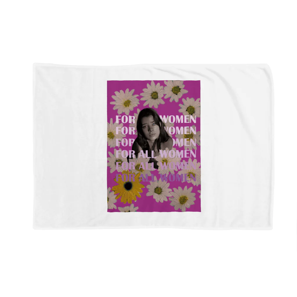 Yuta YoshiのAll for women 2 Blanket