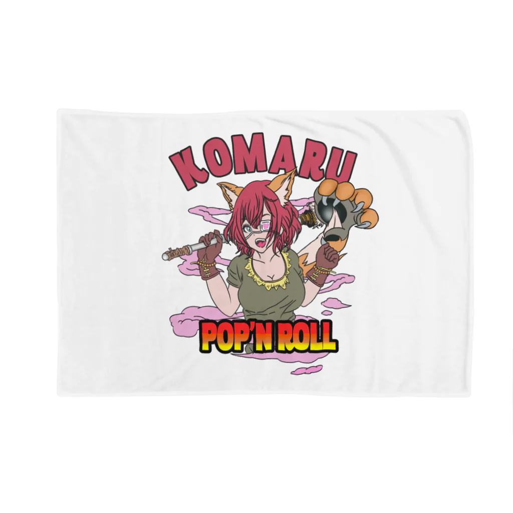 POP'N ROLLのkomaru×pop'n rollコラボ02 ブランケット
