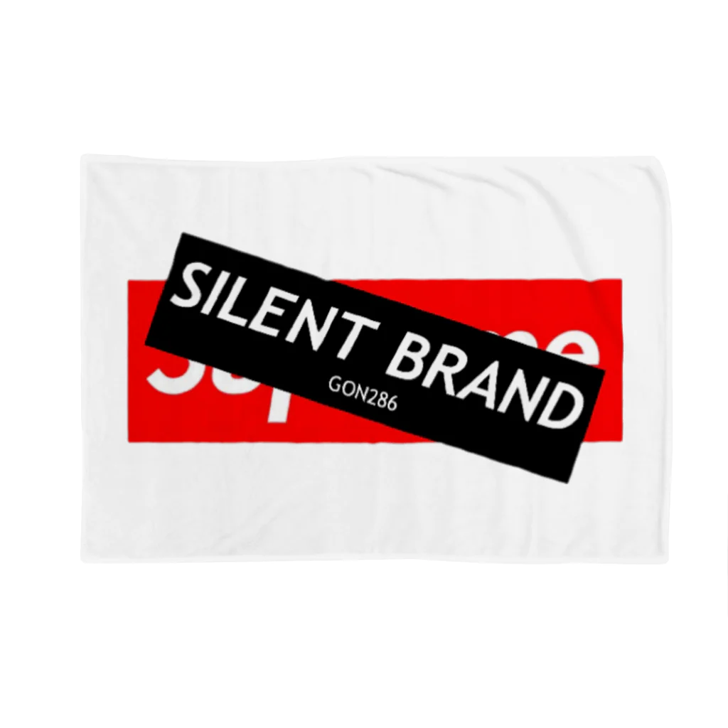 SILENT BRANDのSILENT BRAND FAKE BOXLOGO Blanket