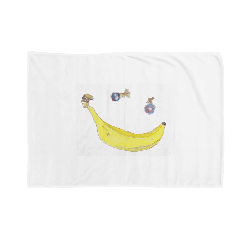 ホームタウンスター　Hometown Star のバナナスマイリー　Banana Smiley Blanket