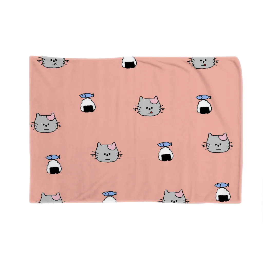 yamahanのハッピーねこちゃん Blanket