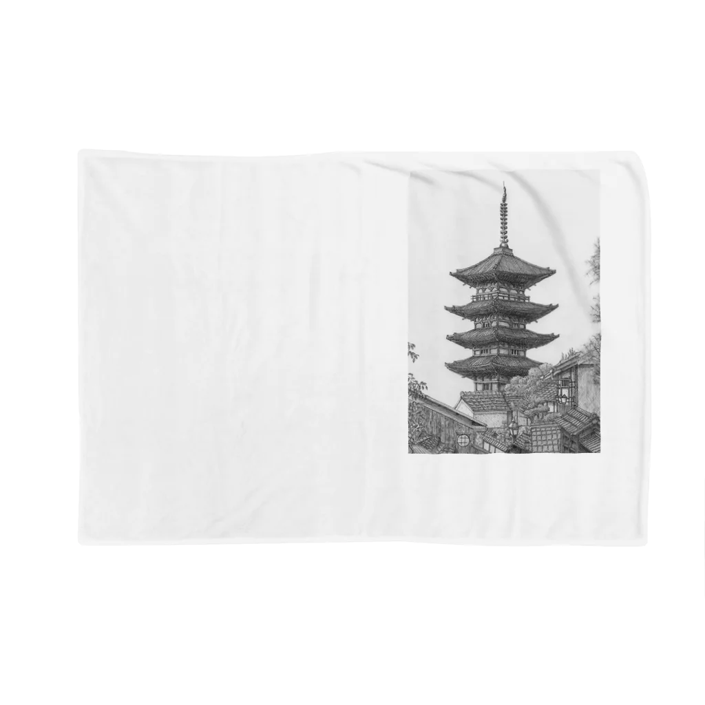 ヤマムーの八坂の塔 Blanket