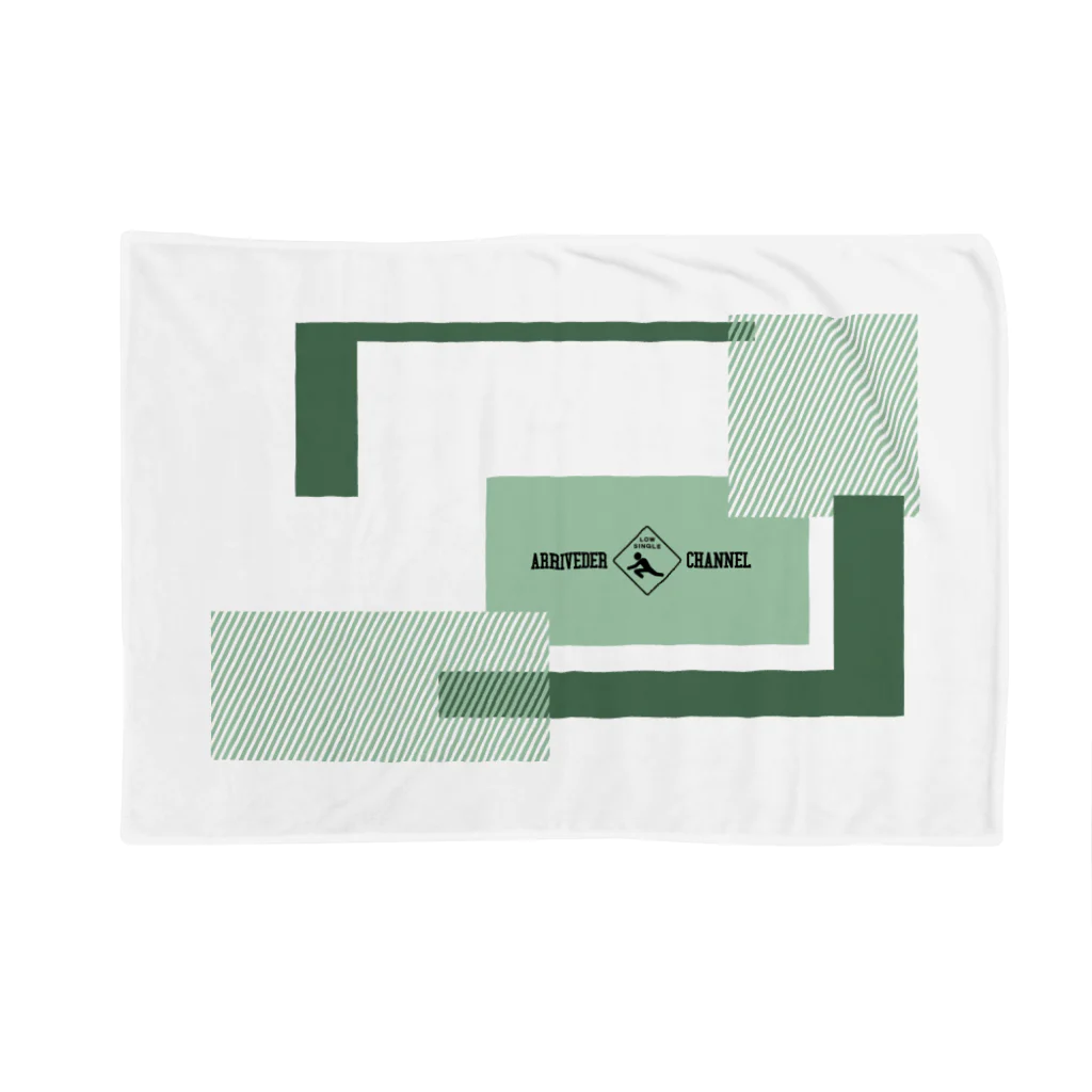 アリーヴェデルチャンネルSHOPのCYBER WINDOW GRN Blanket