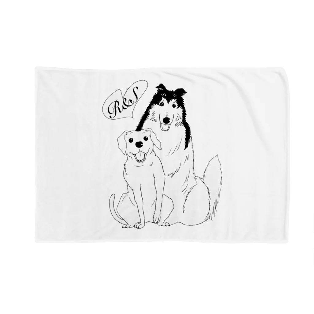 R&S  DOGのR&S dog  Blanket