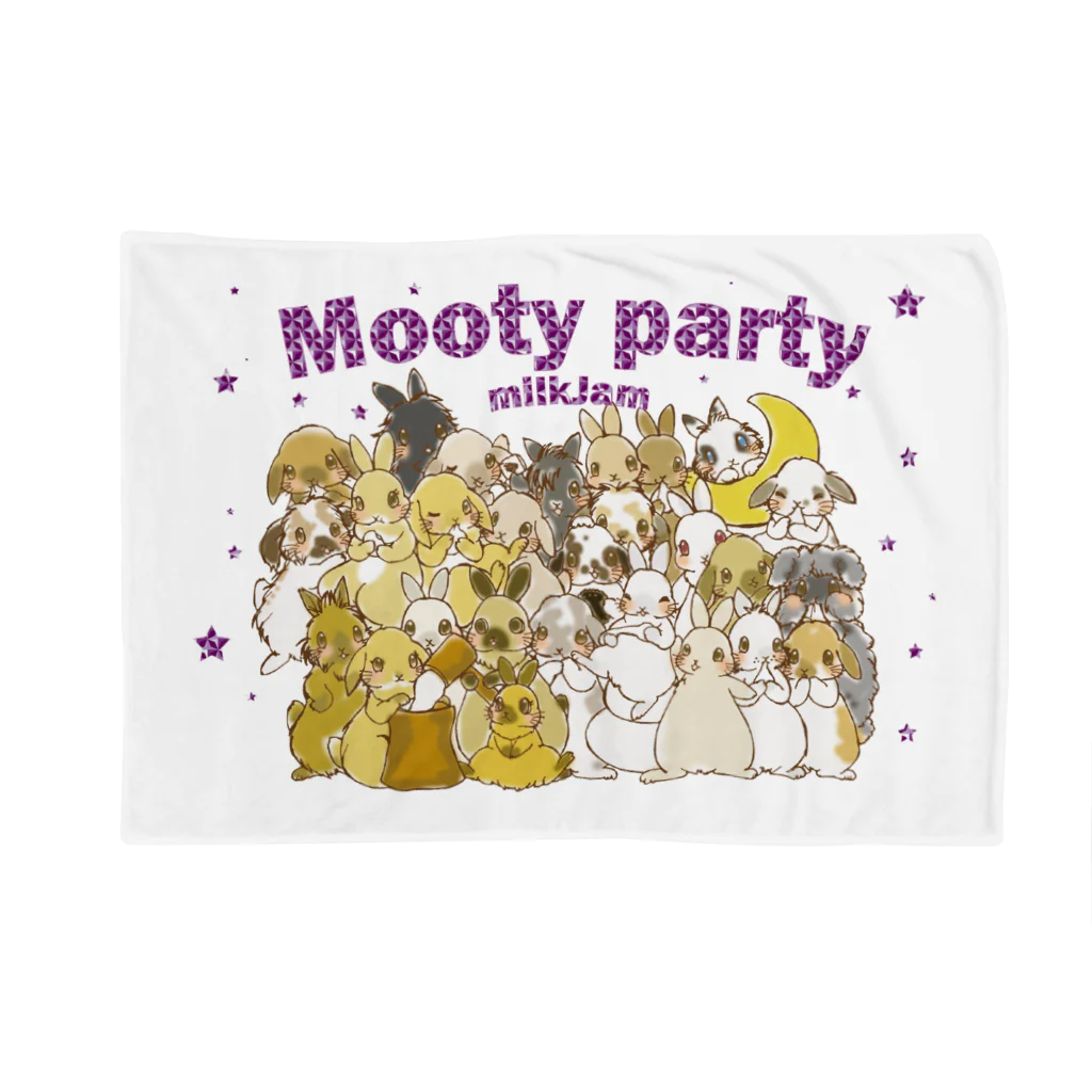 アトリエねぎやまの★Mooty party★ Blanket