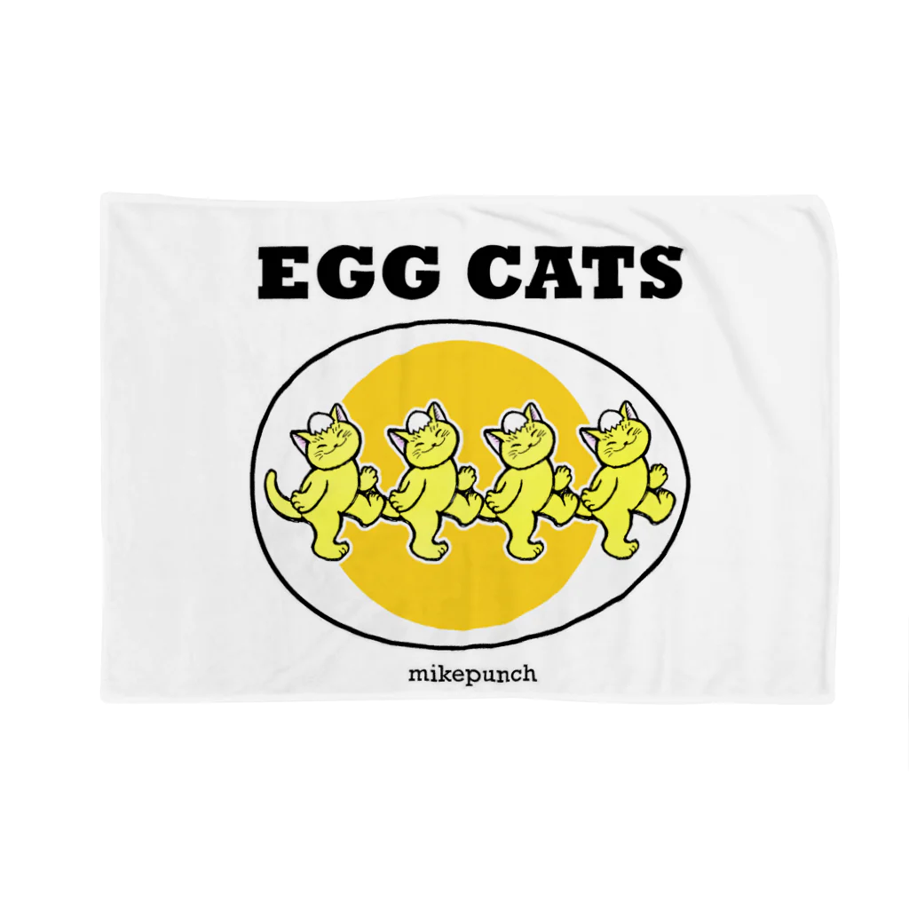 mikepunchのEGG CATS ブランケット