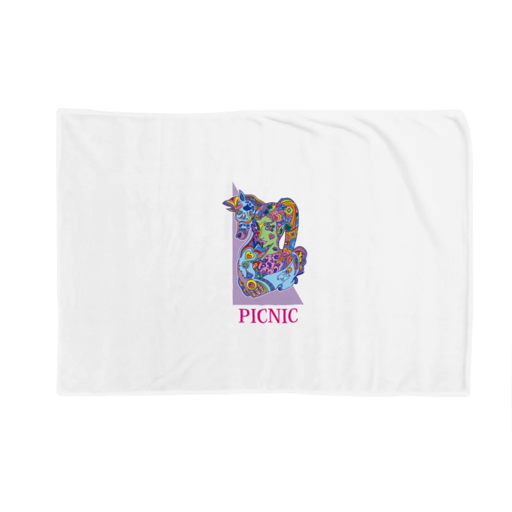 PICNICの十二支午 Blanket