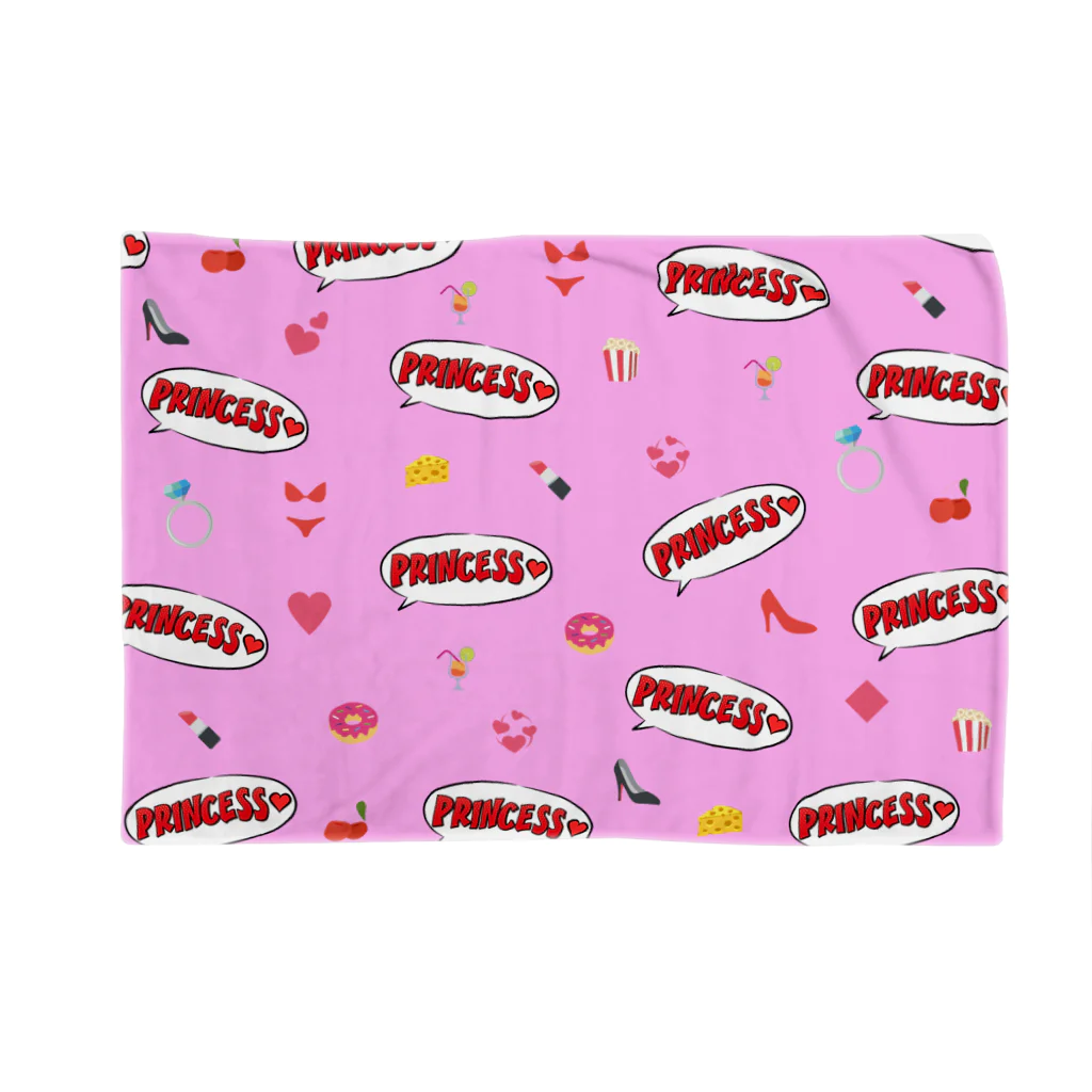 TOM&CHERRYのPRINCESSブランケット Blanket