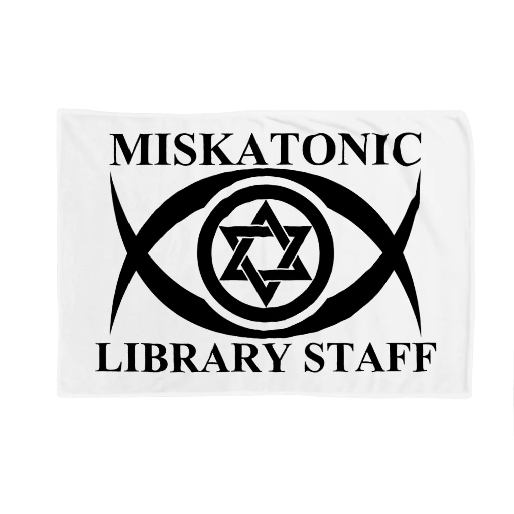 AURA_HYSTERICAのMISKATONIC LIBRARY STAFF ブランケット