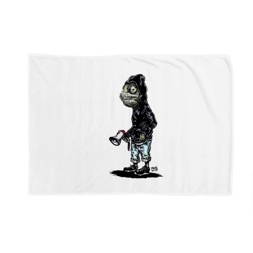 No.347のカメレオン Blanket