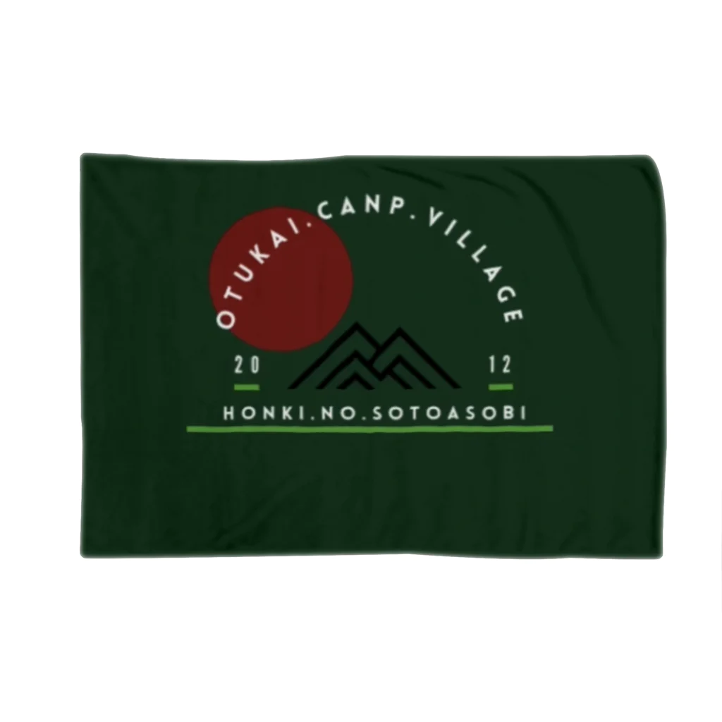 OTUKAI_OUTDOORのOTUKAI.CAMP.VILLAGE オリジナルロゴ Blanket