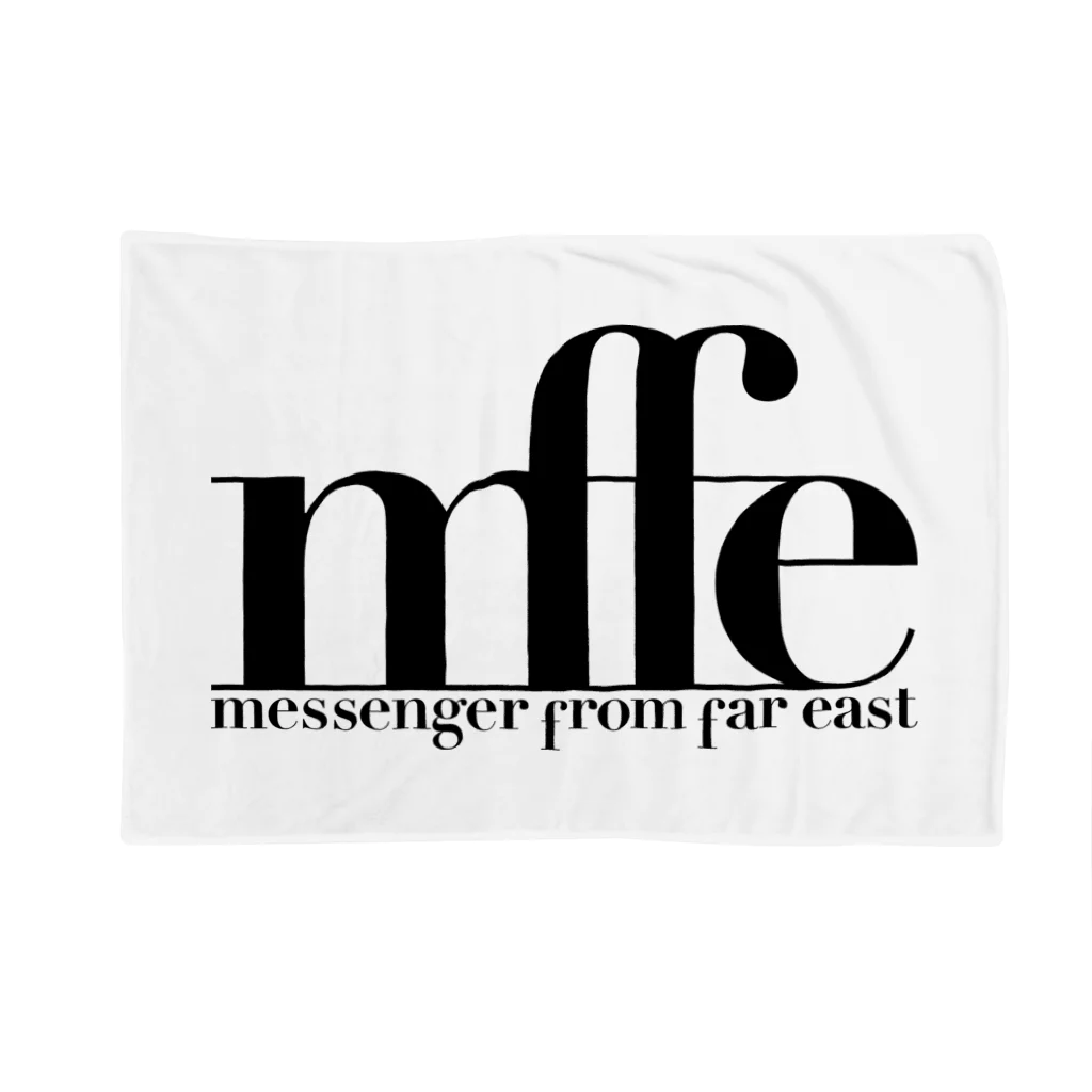 messenger from far eastの[B]LOGO1 ブランケット