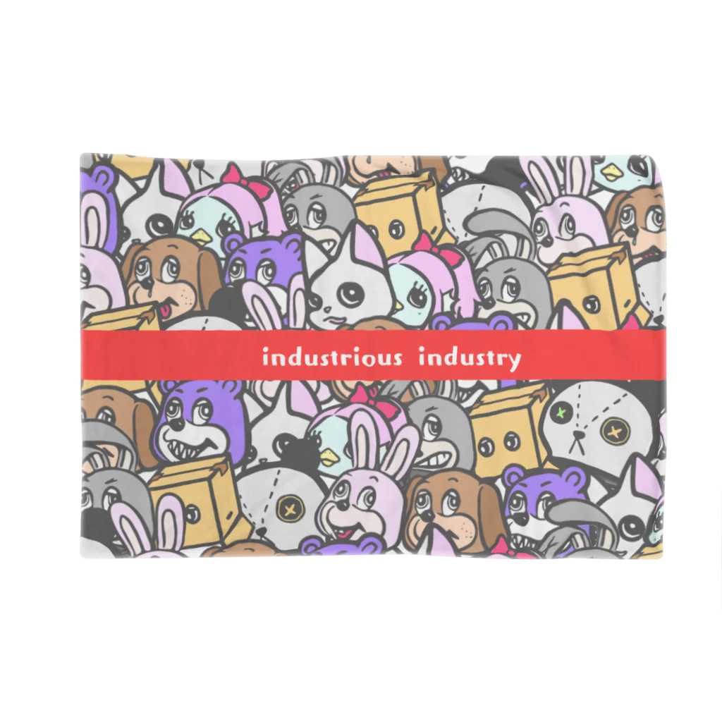 industrious industryのANIMALs ブランケット