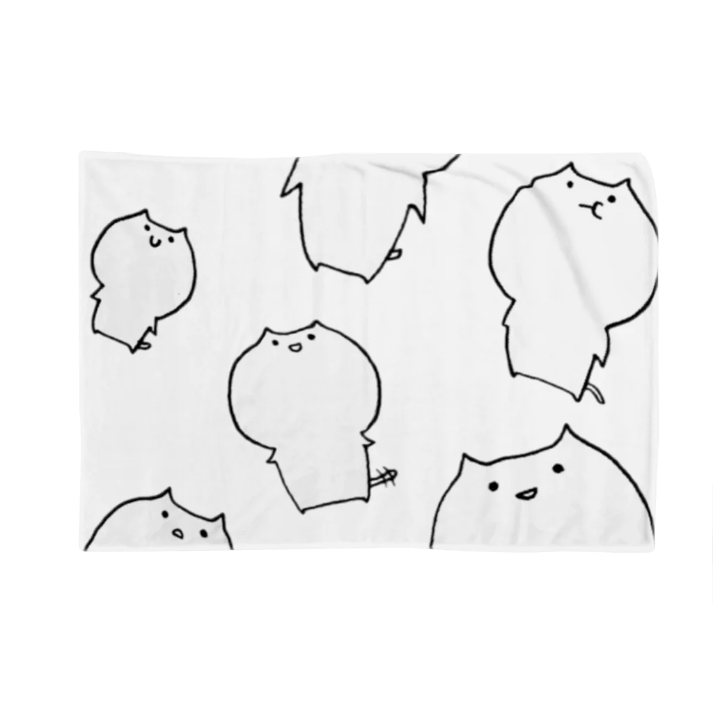 おもちの部屋のねこたくん② Blanket