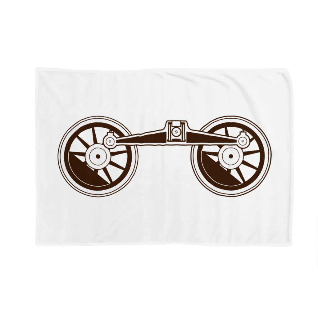 新商品PTオリジナルショップのアプト式機関車動輪 Blanket